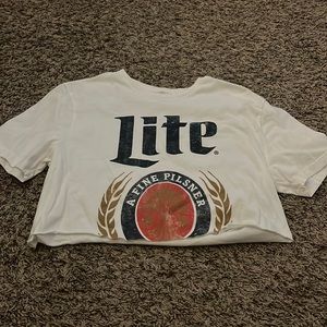 Miller Lite Crop Top